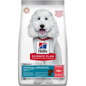 Hill's Science Plan Hypoallergenic pour chien adulte races moyennes au saumon - 14kg