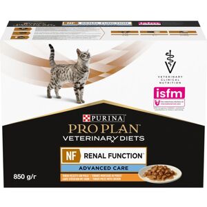 Purina Pro Plan veterinary diet NF chat sachets 10x85g poulet