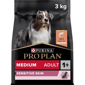 PURINA PRO PLAN adult medium skin optiderma chien 3Kg - Publicité