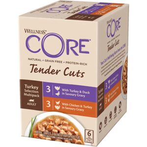 Wellness CORE Tender Cuts Multipack - 6x85g a la dinde