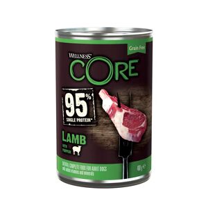 Wellness CORE 95% - boîte de 400g a l'agneau et au potiron