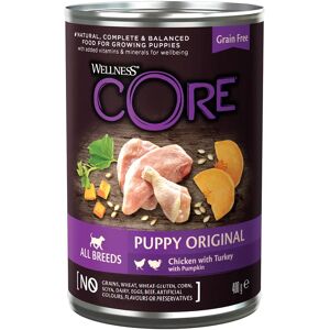 Wellness CORE Boîtes de pate pour chiot - 400g au poulet et potiron