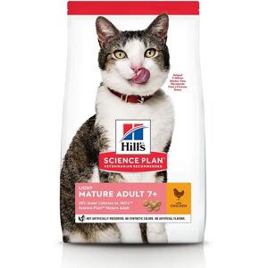 Hill's Science Plan Mature Adult Light croquettes pour chat sénior au poulet 7kg