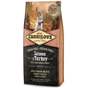 CARNILOVE Large Puppy Saumon & Dinde 12Kg