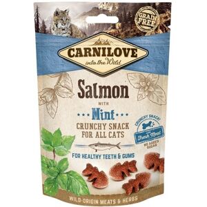 CARNILOVE Crunchy Snack au Saumon et Menthe 50g