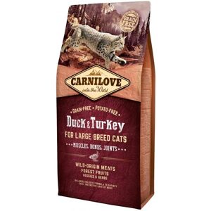 CARNILOVE Adult Grande Race Canard & Dinde 6Kg