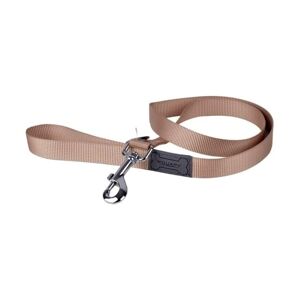 Laisse Wouapy Basic Line Taupe 15mm 1,2 m