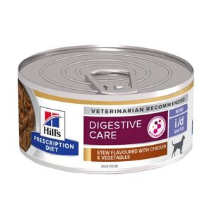 Hill's Prescription Diet I/D Low Fat Digestive Care Boîtes Pour Chien Au Poulet et Legumes Ajoutes - 24 x 156g