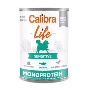 Calibra Life Adult Sensitive Monoproteïne saumon pour chien 6x400gr