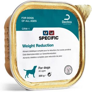 SPECIFIC CRW-1 Weight Reduction chien 6 barquettes de 300g