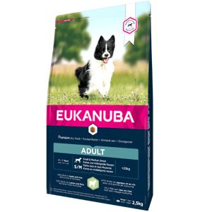 Eukanuba Adult Small/Medium Breed pour chien Agneau et Riz 2,5kg