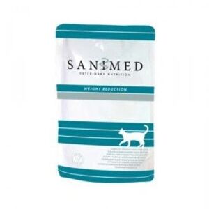Sanimed Weight Reduction Aliment pour chats 12x100g