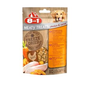 Friandises Freeze Dried poulet et carotte 8in1