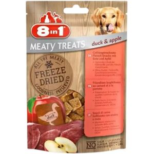 Friandises Freeze Dried canard et pommes  8in1