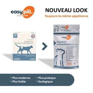 Osalia Easypill chat resolvin articulations 30 boulettes de 2g - Publicité