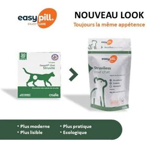 Osalia Easypill Chat Struviless - 30 Boulettes de 2gr