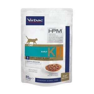 Virbac Veterinary HPM Humide Early Kidney & Joint sachets pour chat - 12x85g
