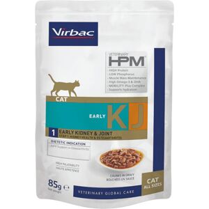 Virbac Veterinary HPM Humide Early Kidney & Joint sachets pour chat - 12x85g