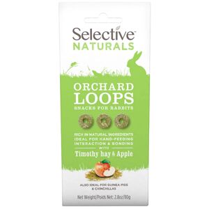 Supreme Selective Natural Treats Orchard Loops - 4 Sachet de 80g