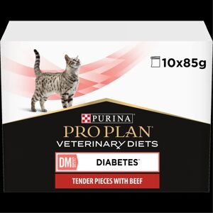 Purina Pro Plan DM diabetes chat sachets 10x85g boeuf