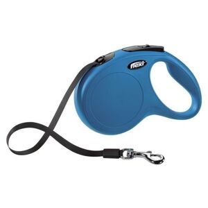KERBL Laisse-corde Flexi Classic M - Longueur : 5 m - Poids max : 25 kg - Bleu - Pour chien Bleu - Publicité