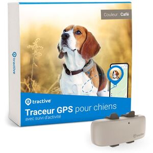 Non communiqué Tractive GPS DOG 4 - collier GPS pour chien avec suivi d'activité - Café Beige - Publicité