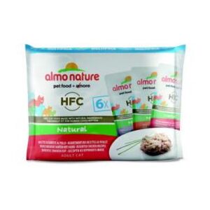 Pâtée pour chat almo nature hfc jelly - lot de 6 sachets en gelée x 55 g thon - Publicité