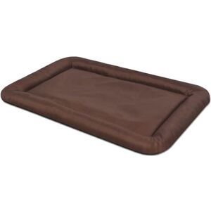 vidaXL Matelas pour chiens Taille XL Marron Brun - Publicité