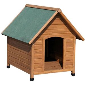 Kerbl Niche pour chiens 100 x 88 x 99 cm Marron et Vert 82395 Brun - Publicité