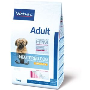 Croquettes virbac adult neutered dog small & toy sac 7 kg - Publicité