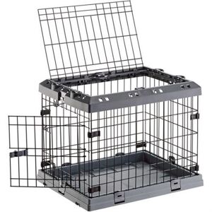 Non communiqué Cage Pliable pour tres petits chiens SUPERIOR 60 Clôture métallique avec Séparateur Doub - Publicité