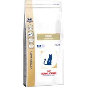 Croquettes royal canin veterinary diet fibre response pour chats sachet de 400 g - Publicité