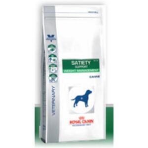 Croquettes royal canin veterinary diet satiety support pour chiens sac 12 kg - Publicité