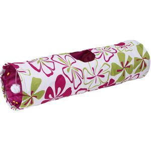 415647 Kerbl Tunnel pour chats Flower 25 x 90 cm 82638 - Publicité