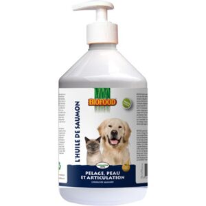 Huile de Saumon Chien et Chat 500ml