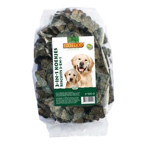 Chien Biscuits 3 en 1 aux Algues Marines 500g