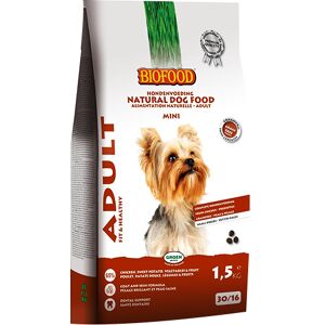 Chien Mini Croquettes Petit Chien Adulte sans Céréales 1,5kg