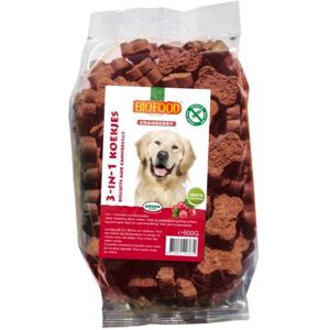 Chien Biscuits 3 en 1 Cranberry 500g