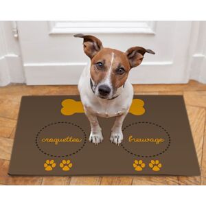 Cadeaux.com Tapis de gamelle pour chien