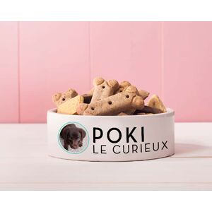 Cadeaux.com Gamelle pour animaux Personnalisable - Photo et Prénom