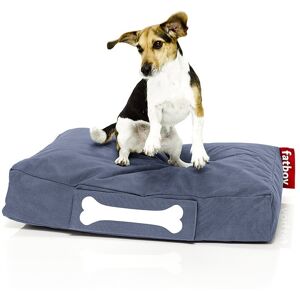 FATBOY coussin pour chien DOGGIELOUNGE STONEWASHED SMALL (Bleu - 100% Coton)