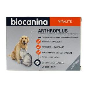 BIOCANINA Biocatonic arthroplus 40 comprimés - Publicité