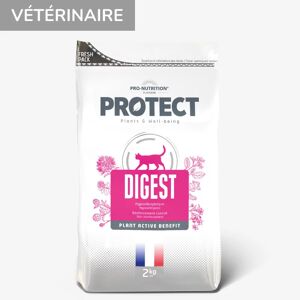 Pro-Nutrition Flatazor PROTECT CHAT  DIGEST   Croquettes vétérinaires pour chat ayant des troubles digestifs 2kg  - Pro Nutrition - Flatazor - Publicité