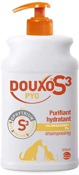 Ceva Douxos3 Pyo Shampoing Purifiant Hydratant 500ml