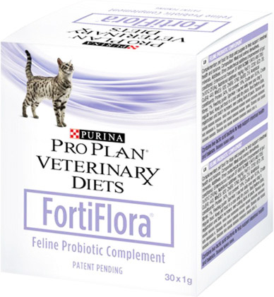 Purina Proplan Veterinary Diets Fortiflora Chat Poudre 30 sachets