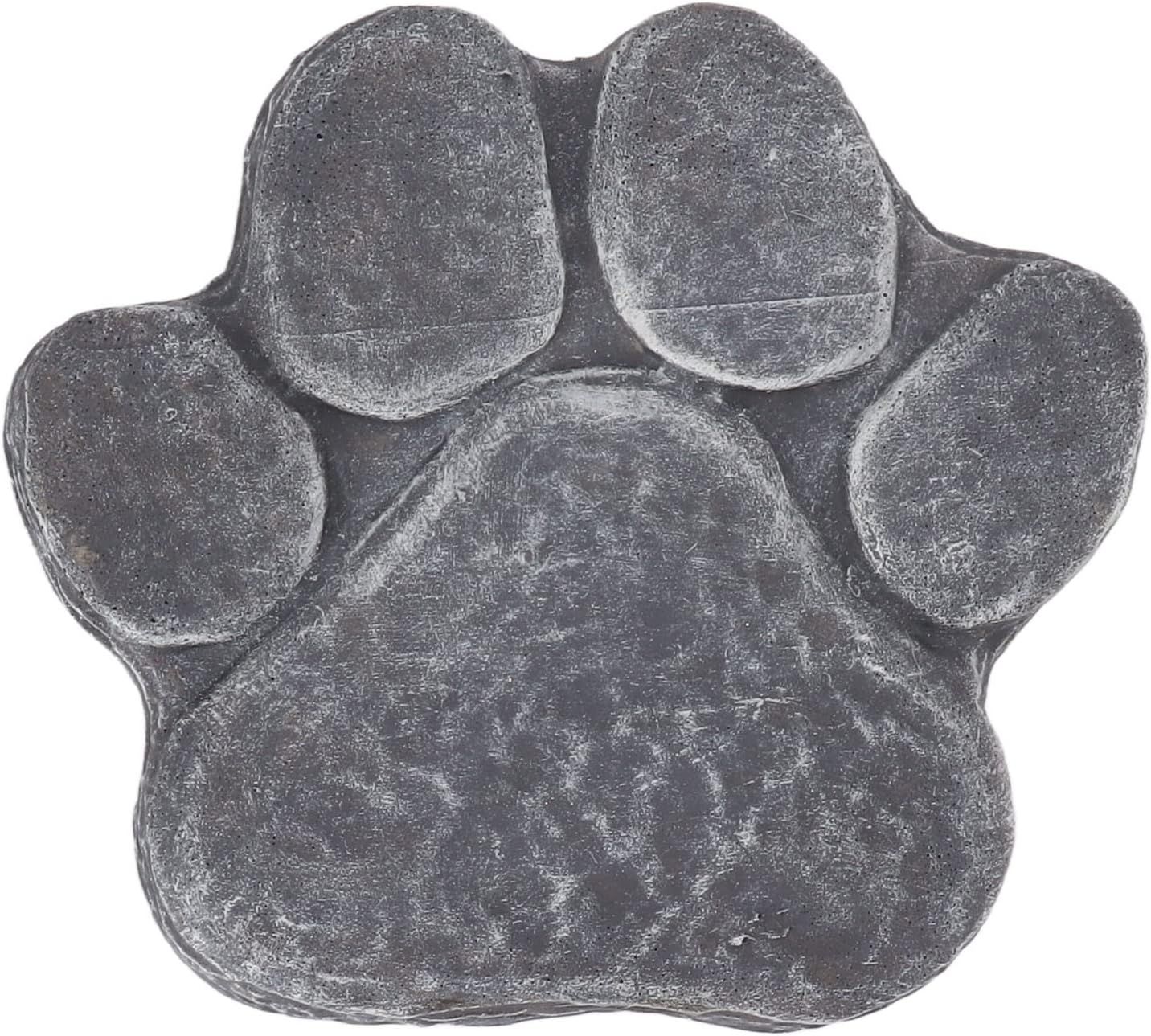Diy Lettrage Dog Grave Marker Personnalisé Diy Pet Memorial Stone Marker Pet Supplies Pet Memorial Garden Stone For Outdoor Lawn Patio (Gris Roche)
