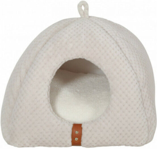 Zolux Abri igloo Paloma Zolux pour chat 40 x 41 x 37 cm - Coloris Beige