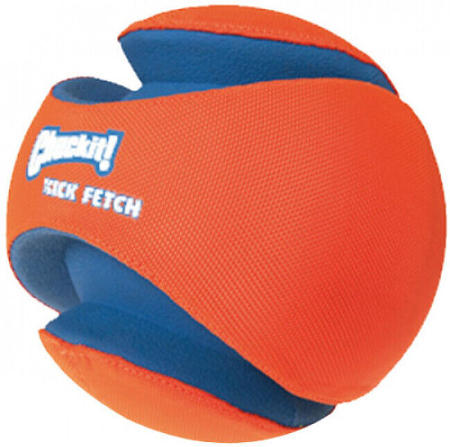 Chuckit! Ballon apportable Kick Fetch pour chien Large Ø20 cm