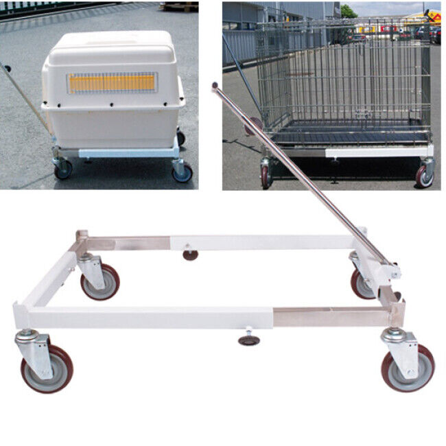 Polytrans Chariot universel réglable pour transport de cages animalières