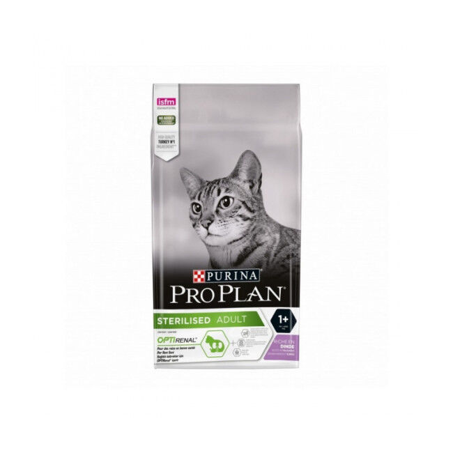 Proplan Croquettes pour chat stérilisé Pro Plan Adulte Sterilised dinde sac 1,5 kg